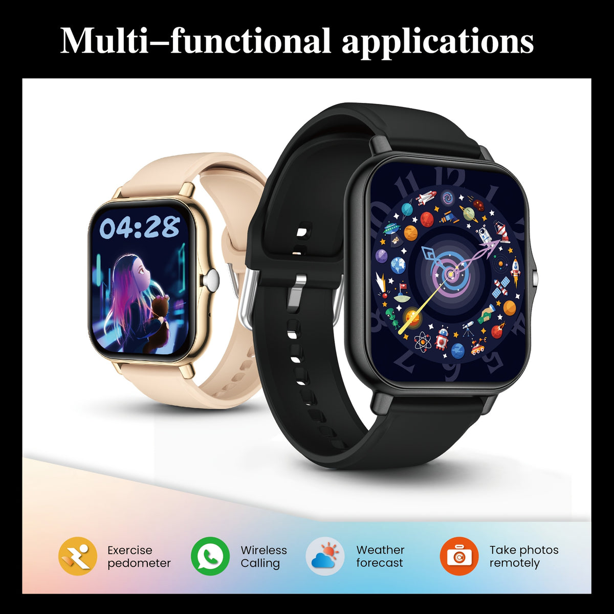 1 83 inch full touchscreen   watch a unisex gift