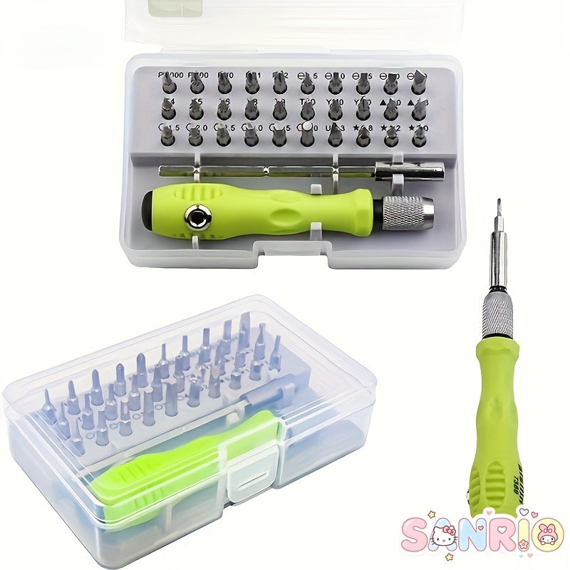 32 in 1 random colors precision screwdriver set portable