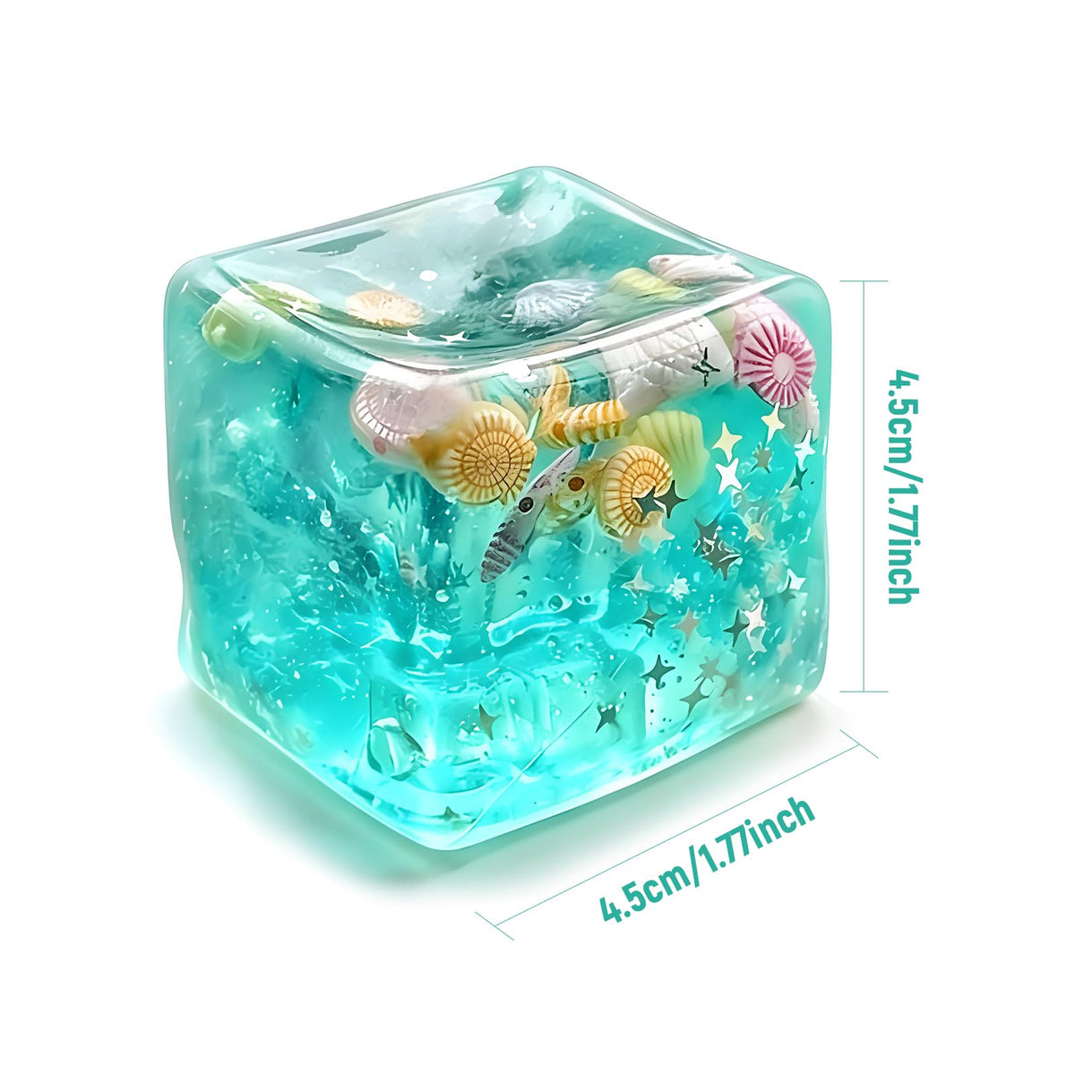 cube   shell squeeze toy soft slow rebound sensory
