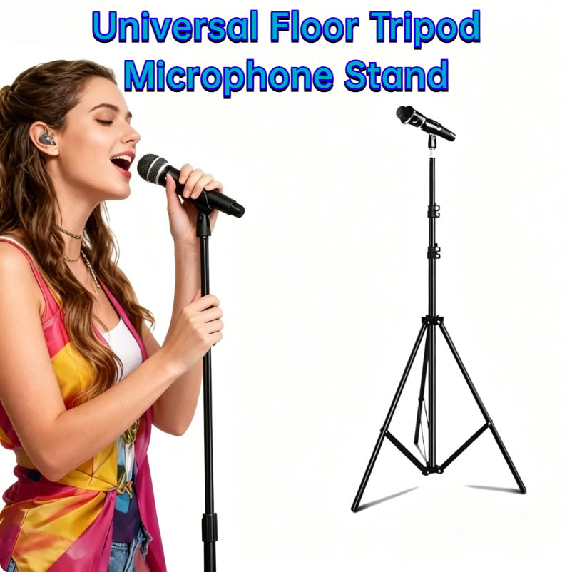 universal floor tripod microphone stand stroage case