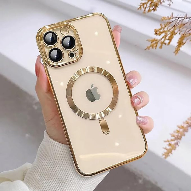 magnetic   thin phone case plating full camera protection