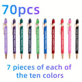 customized 70pcs personalized text liquid ink rollerball