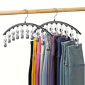legging organizer closet metal yoga pants hangers 10 clips