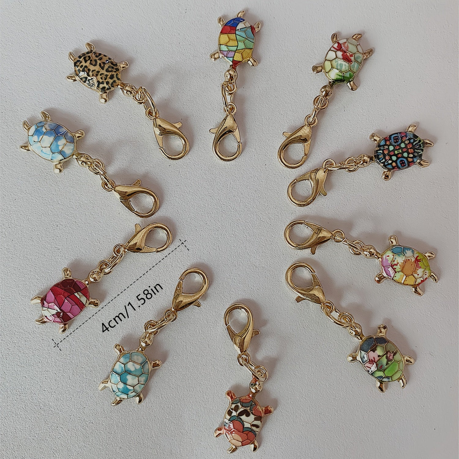turtle keychain set 10pcs turtle keychain set cute stylish