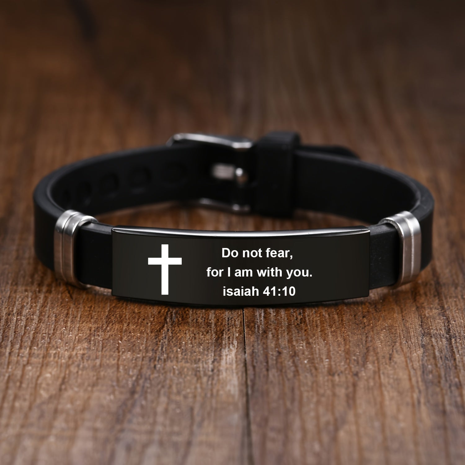 304 304 stainless steel bible bangle bangle bracelet