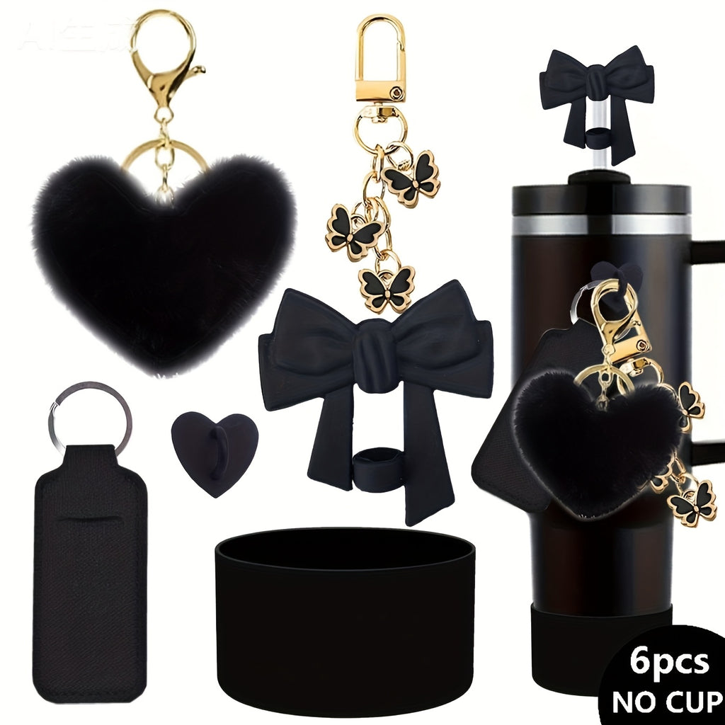 gift 6pcs   silicone decorative additions set