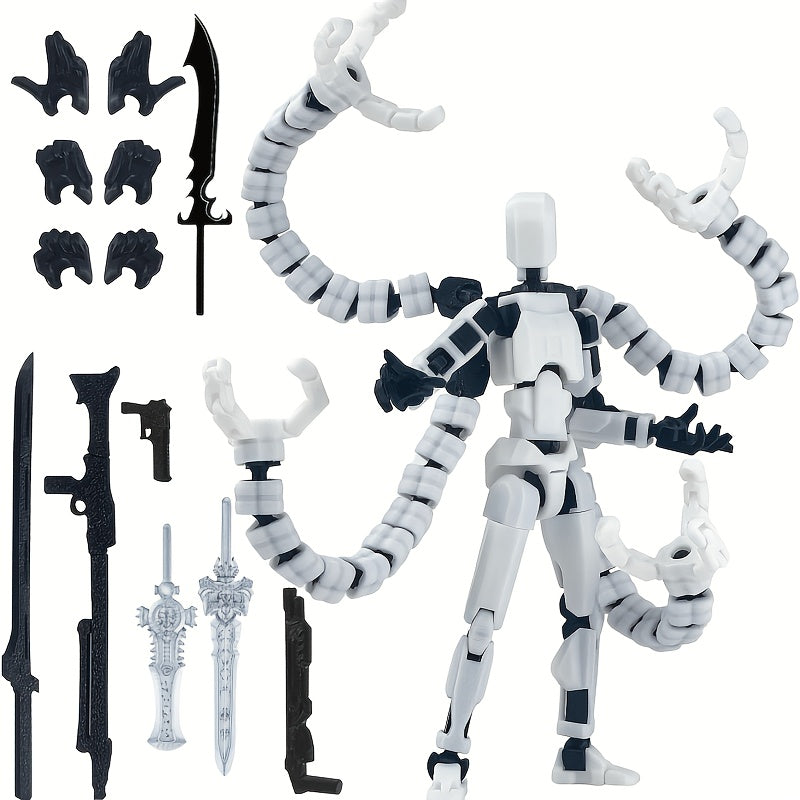 octopus 13 action figure already assembled 3d printed