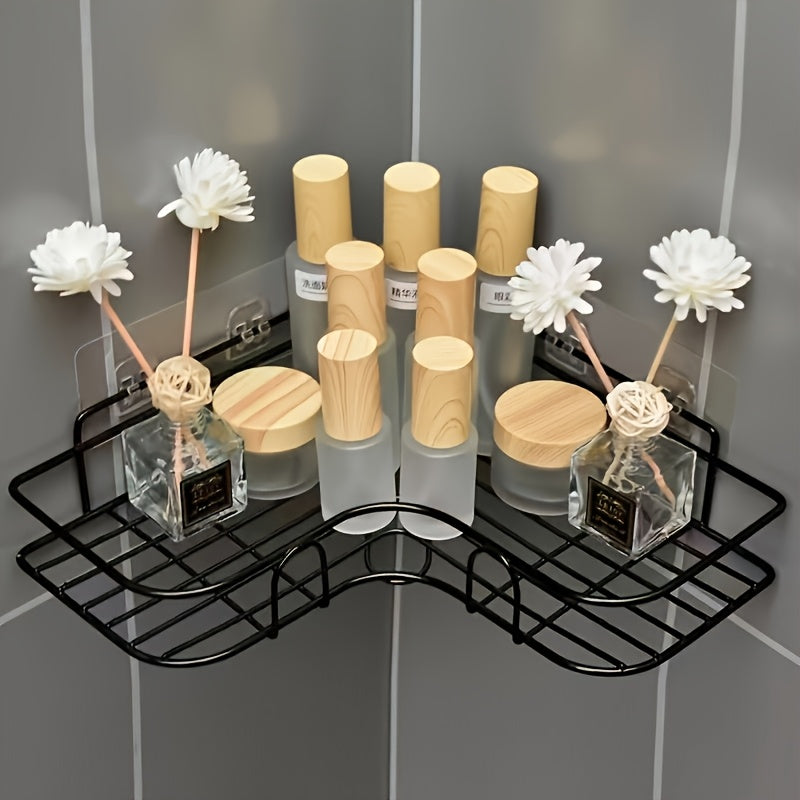 rust resistant corner shower rack a wall mounted bathroom