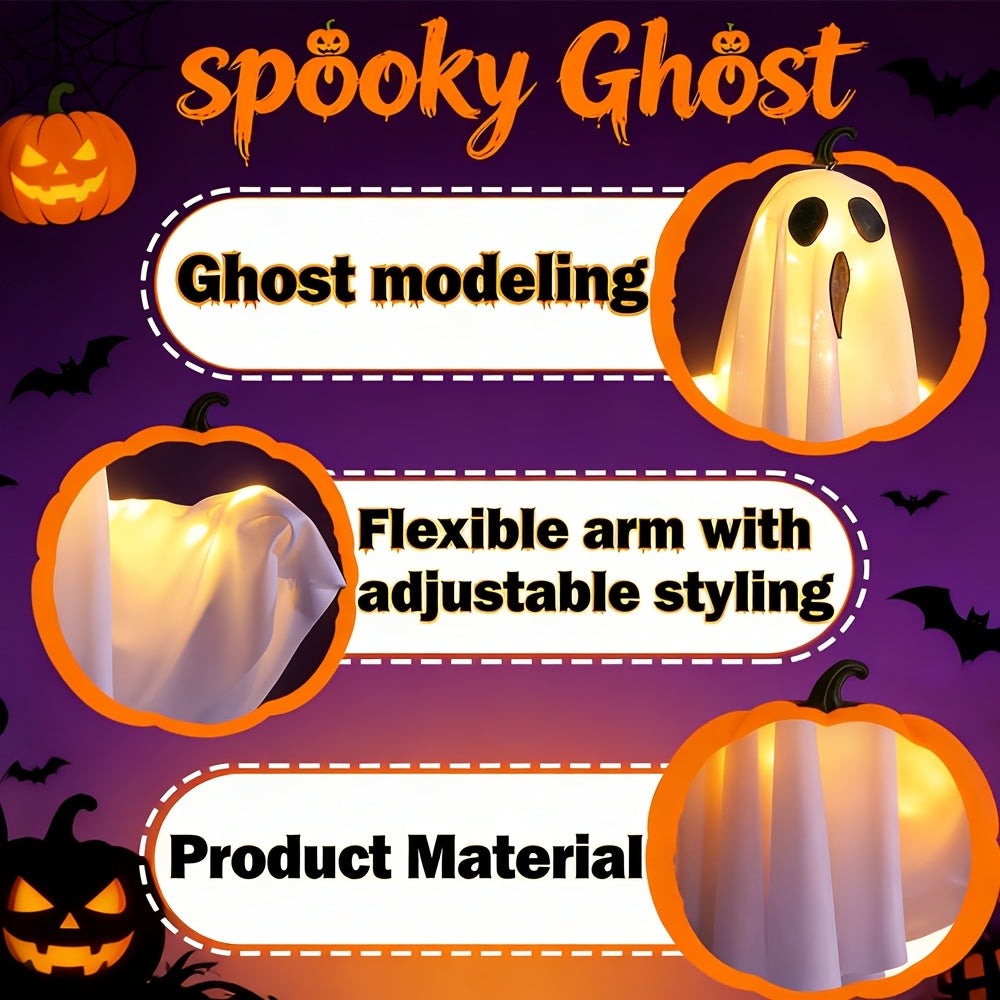 3pcs 20 inch halloween hanging ghosts led flying ghost ip44