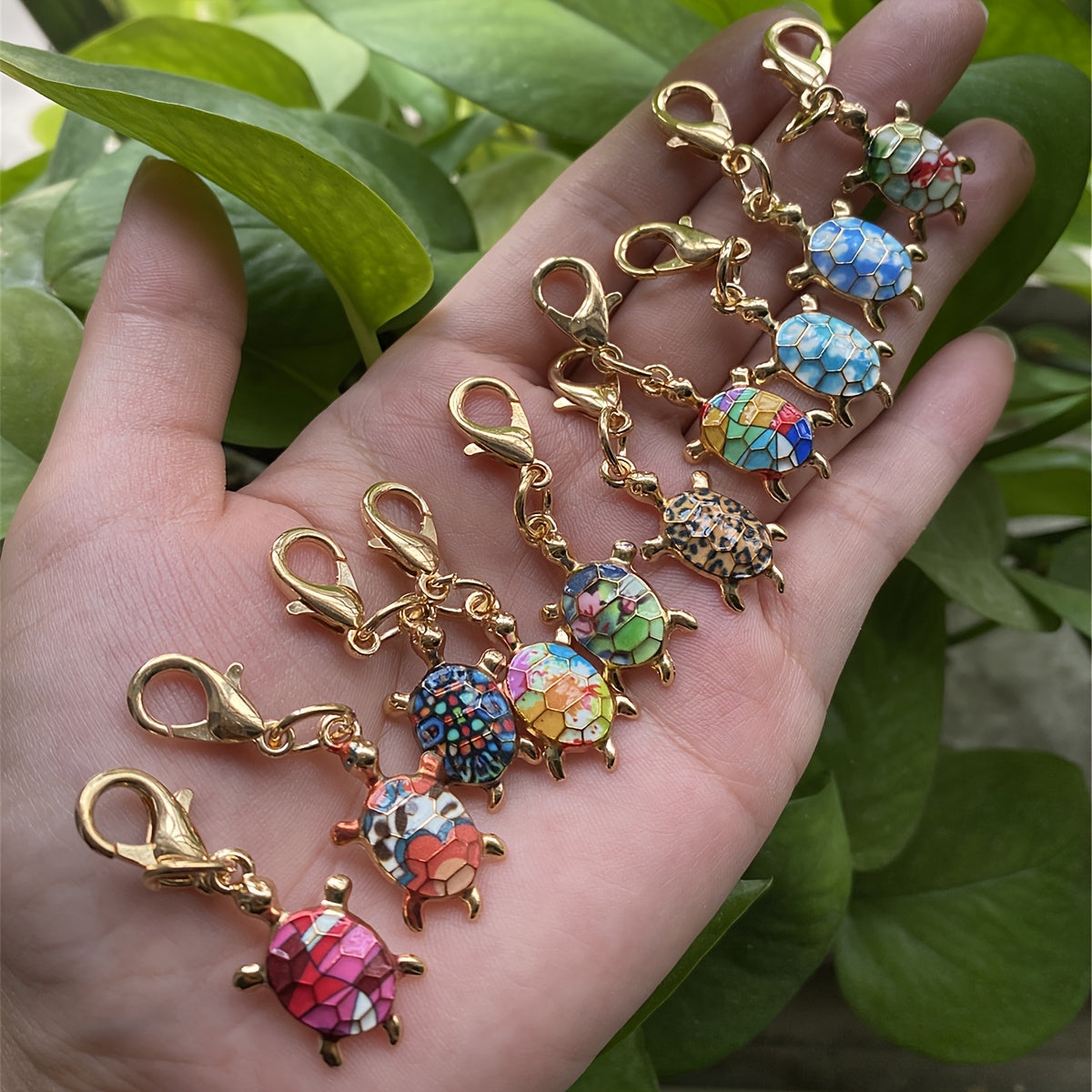 turtle keychain set 10pcs turtle keychain set cute stylish
