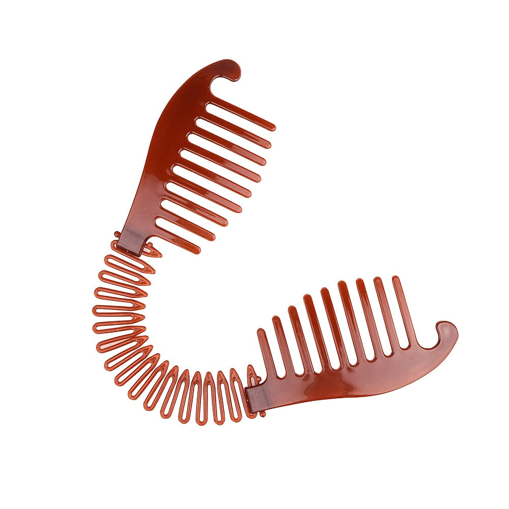 2pcs plastic interlocking banana clip   interlocking