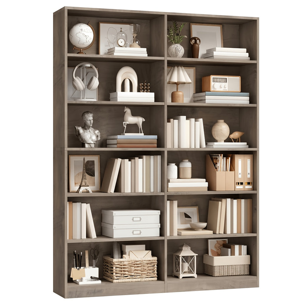 fultru 74 3 bookshelf bookcase   6 tier bookcase