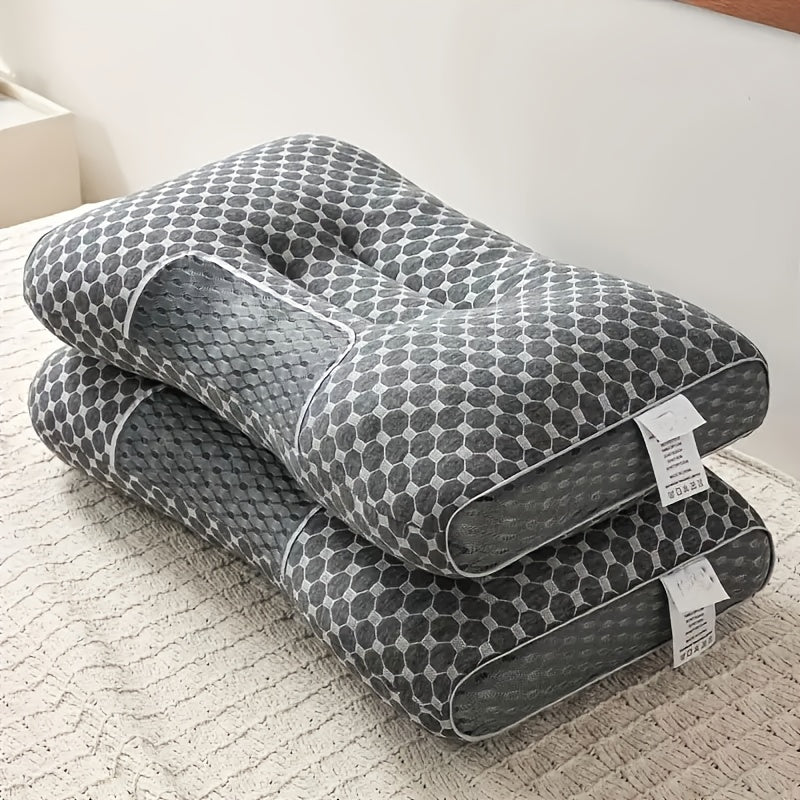 2pcs neck pillow designed soft an ergonomic contour pillow