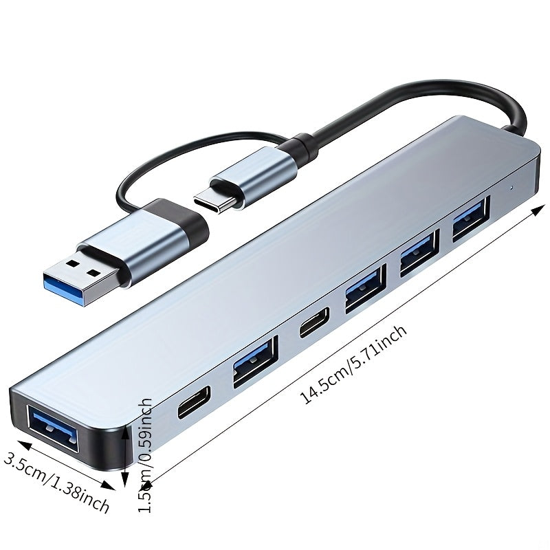 3 0 aluminum alloy   in   in one usb type c hub