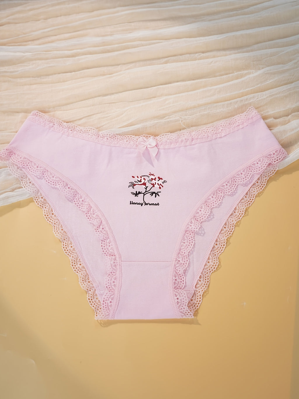 5pcs womens underwear soft breathable low   briefs