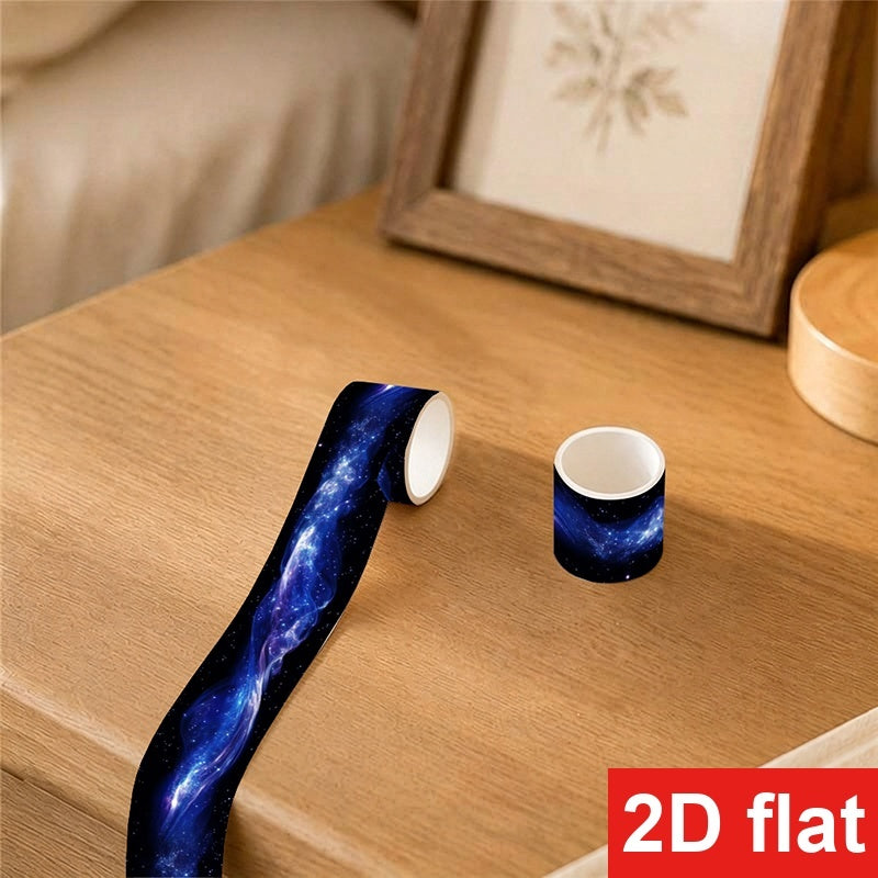 2d flat 2 rolls 5cm x 120cm 1   47 24in pvc decorative