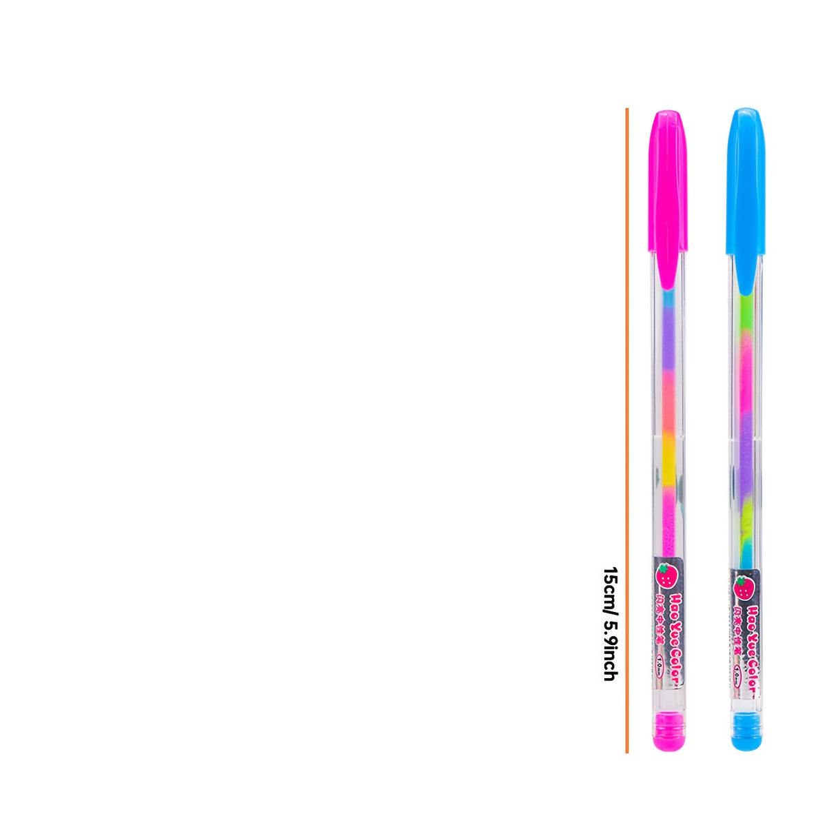 6 pack glitter gel pens fine tip watercolor brush pens