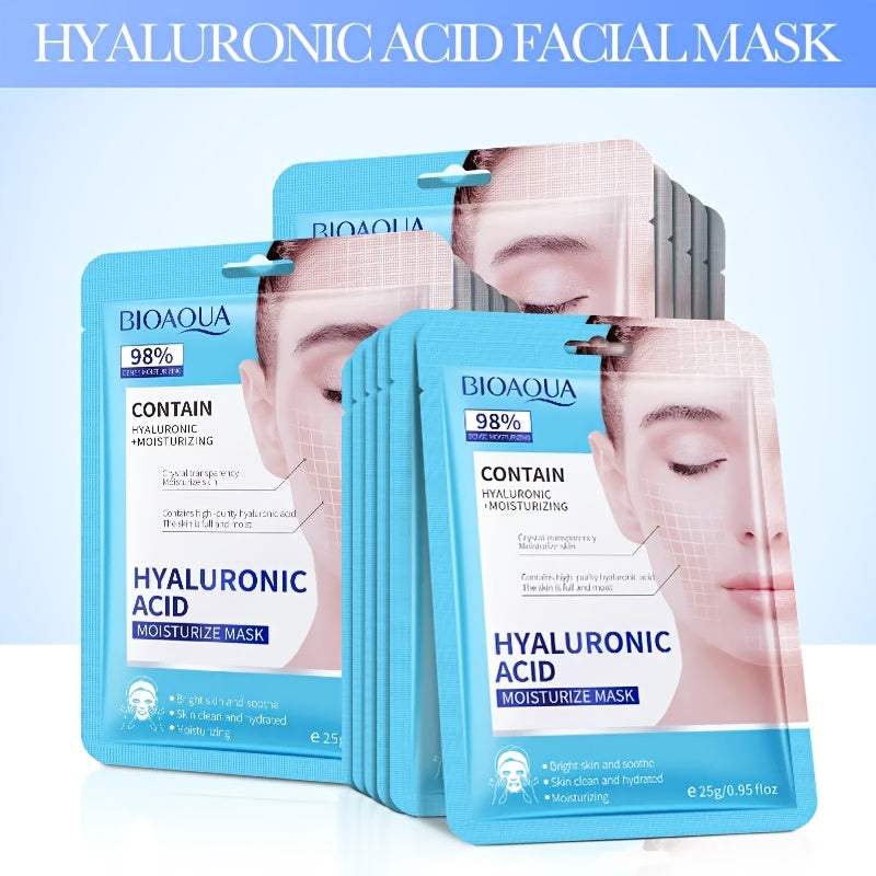 hyaluronic acid collagen face mask set 30pcs
