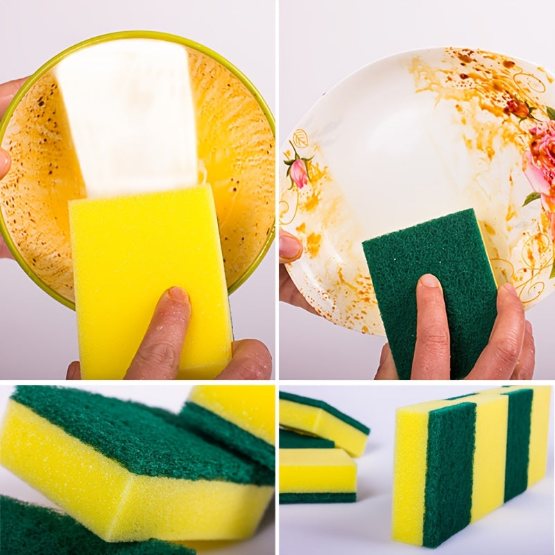 48pcs multi functional square kitchen sponges high