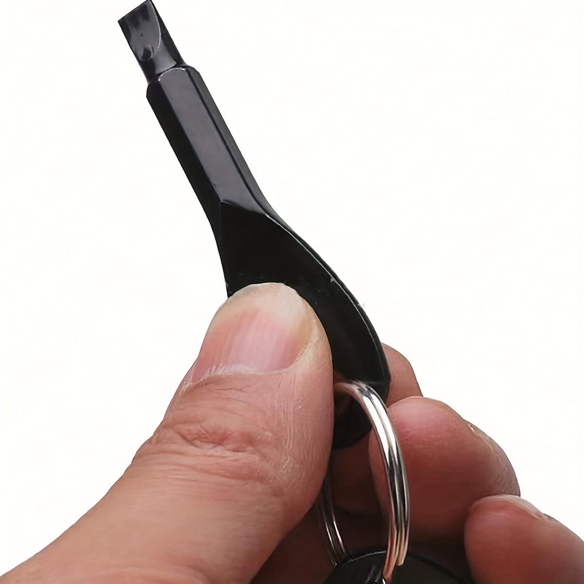 mini keychain screwdriver flathead phillips 2 in 1 portable