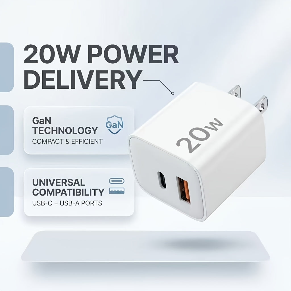 20w type c fast charging mobile phone charger pd usb