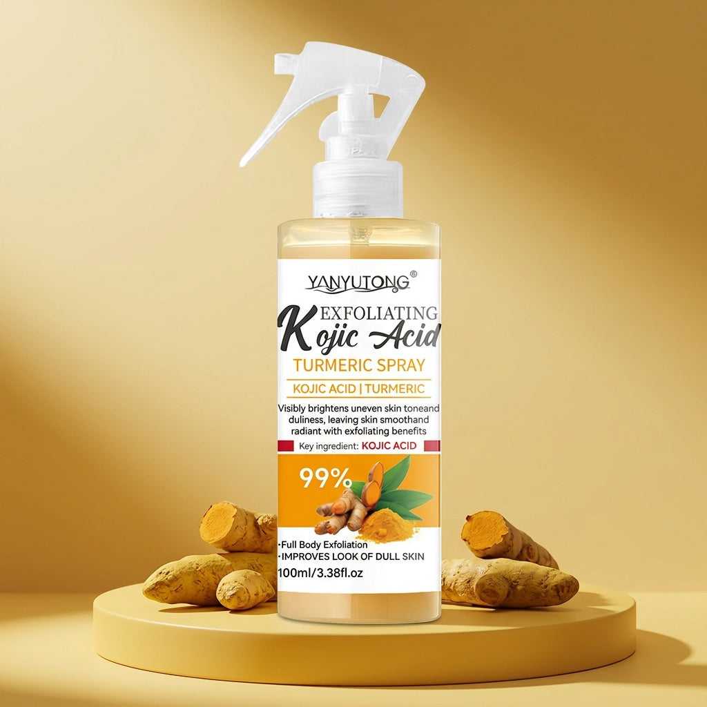 turmeric kojic acid exfoliating spray multi functional spray