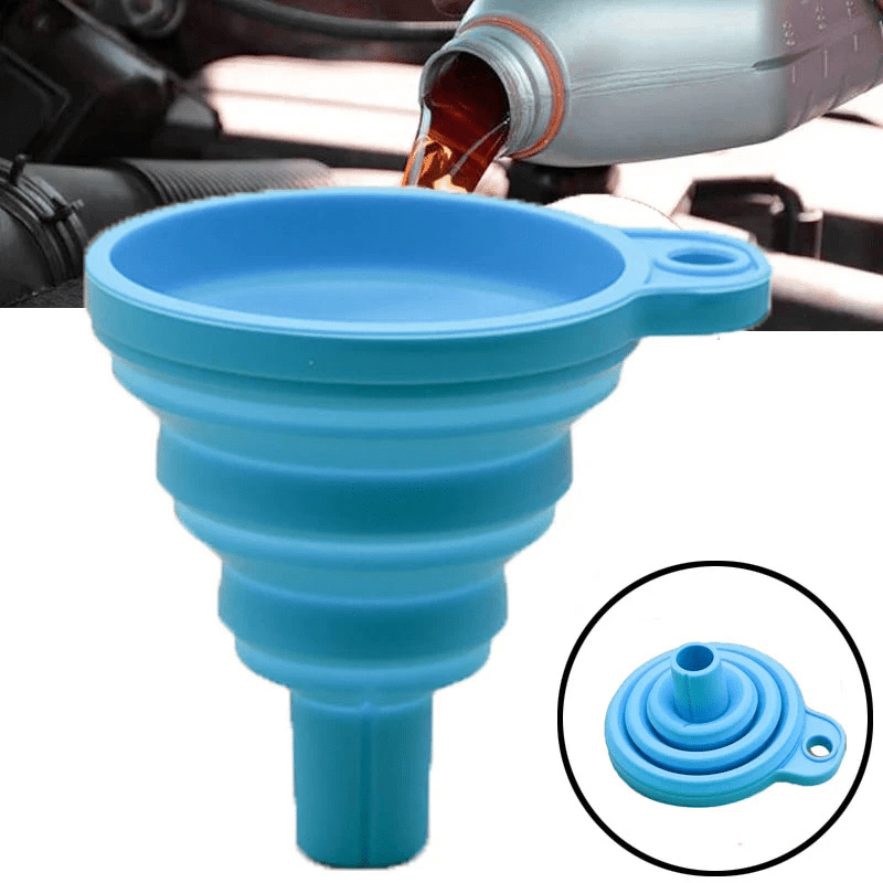 random color 2pcs universal liquid funnel car engines car