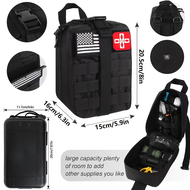 first aid kit 248pcs survival gear first aid kit