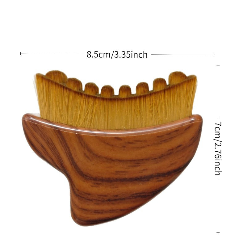 facial massager contour brush soft bristled lymph