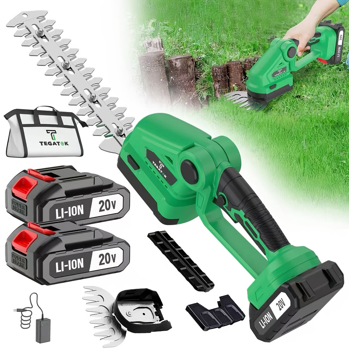 20v electric cordless hedge trimmer multifunctional