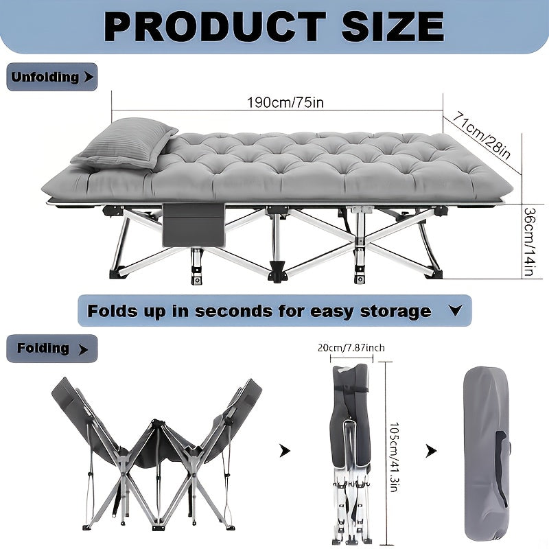 folding beds in multiple sizes camping beds options without