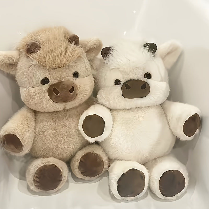 40cm 15 74in kawaii highland cow stuffed animal soft plush