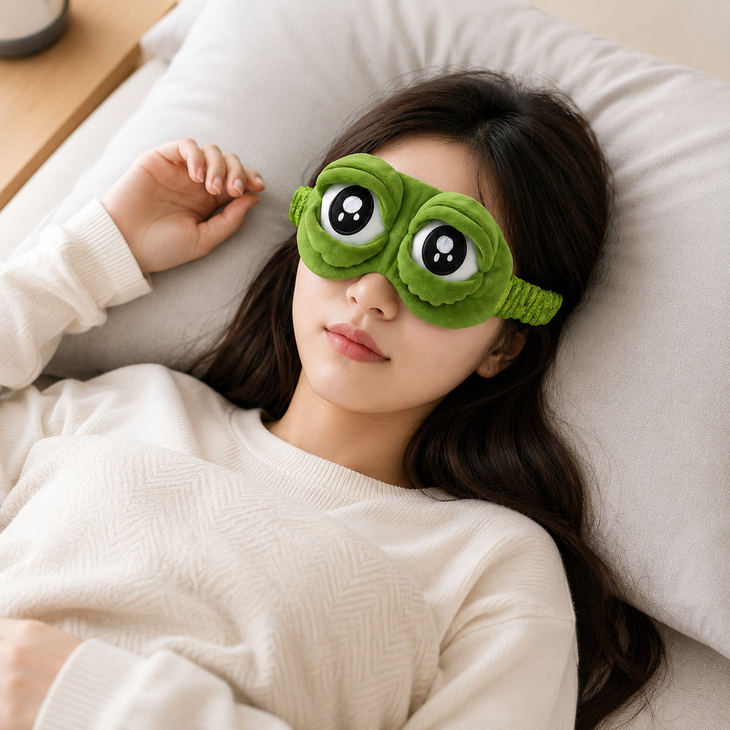 cute   mask 3d large   light blocking sleep