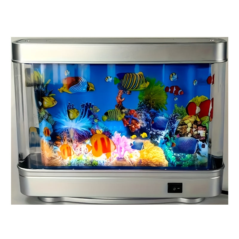 1pc desktop ornamental fish lamp usb powered a great