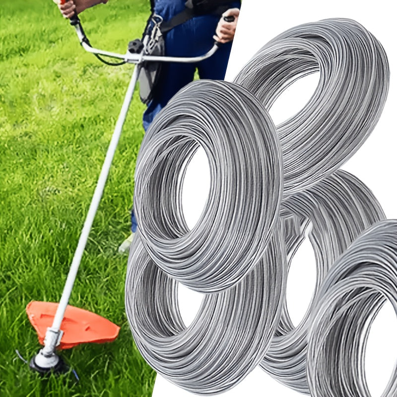 16 4ft steel wire nylon   in thicknesses 2 0