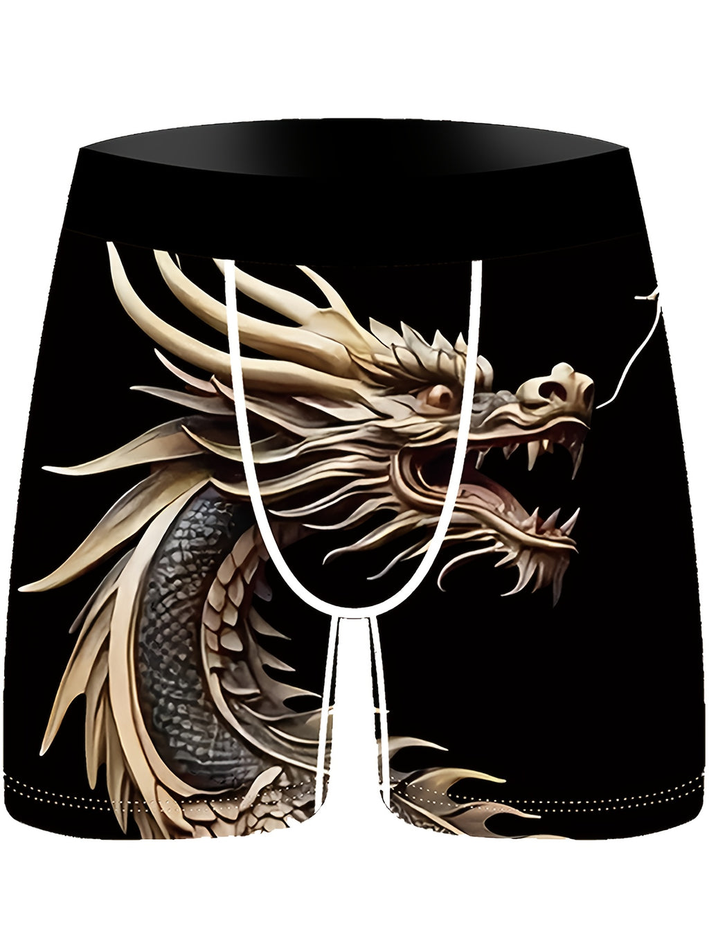 3pcs dragon cartoon   mens underwear knitted