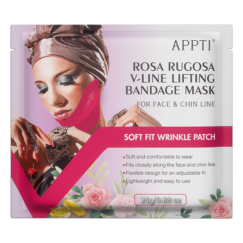v line lifting face mask face neck wrinkle patches neck mask