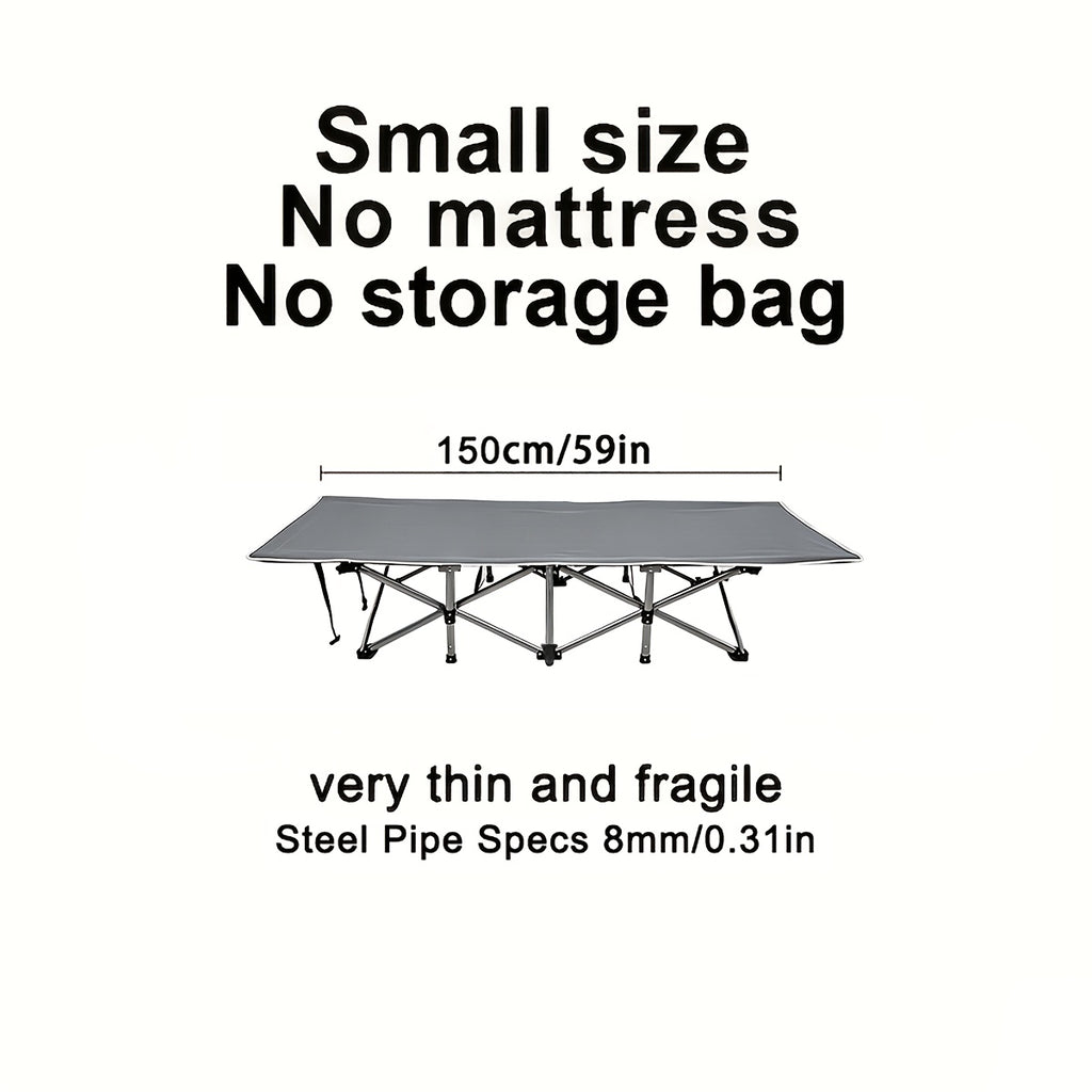 outdoor folding bed camping bed flip mattress foldable guest