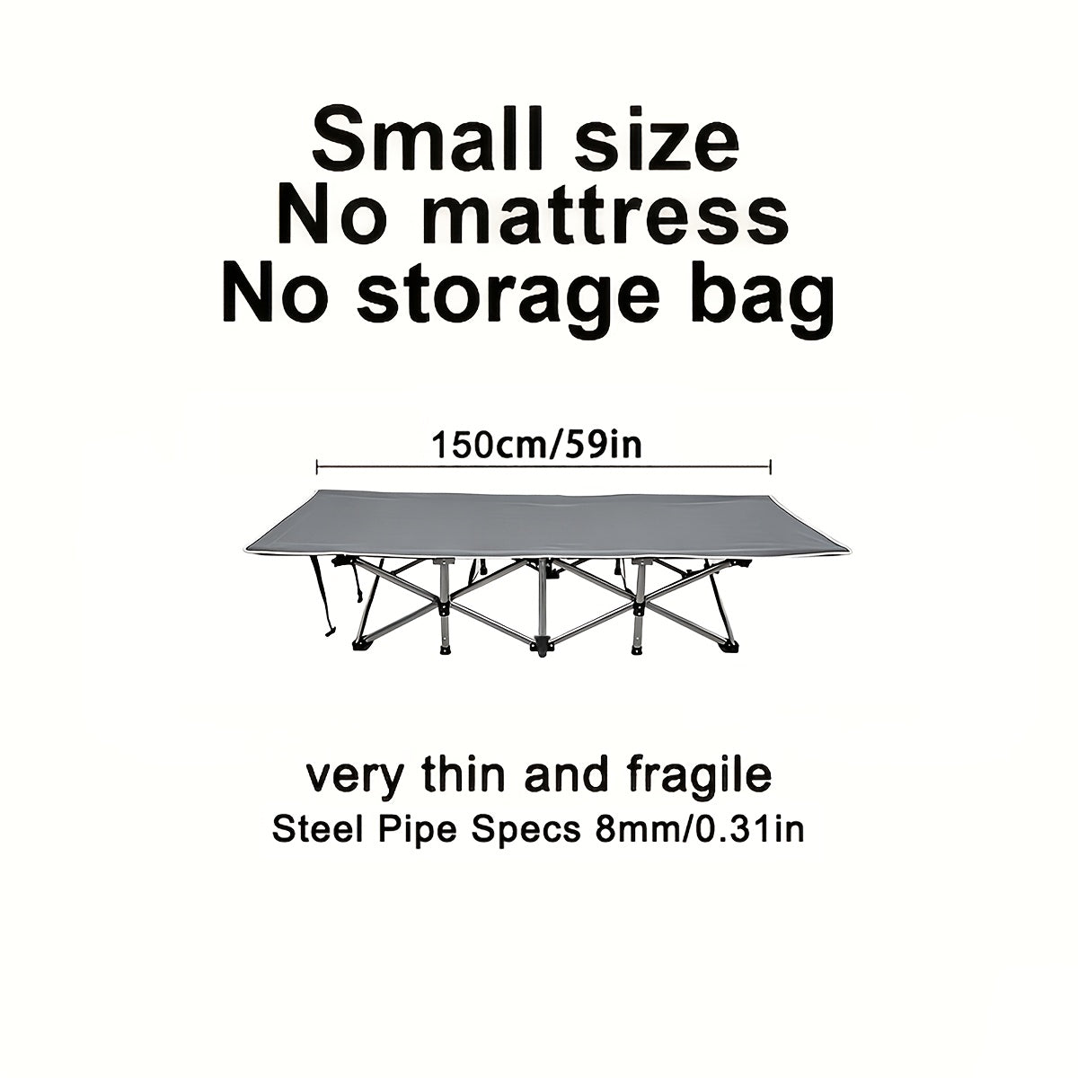 outdoor folding bed camping bed flip mattress foldable guest