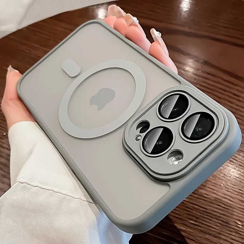 magical luxury matte translucent shockproof case   17