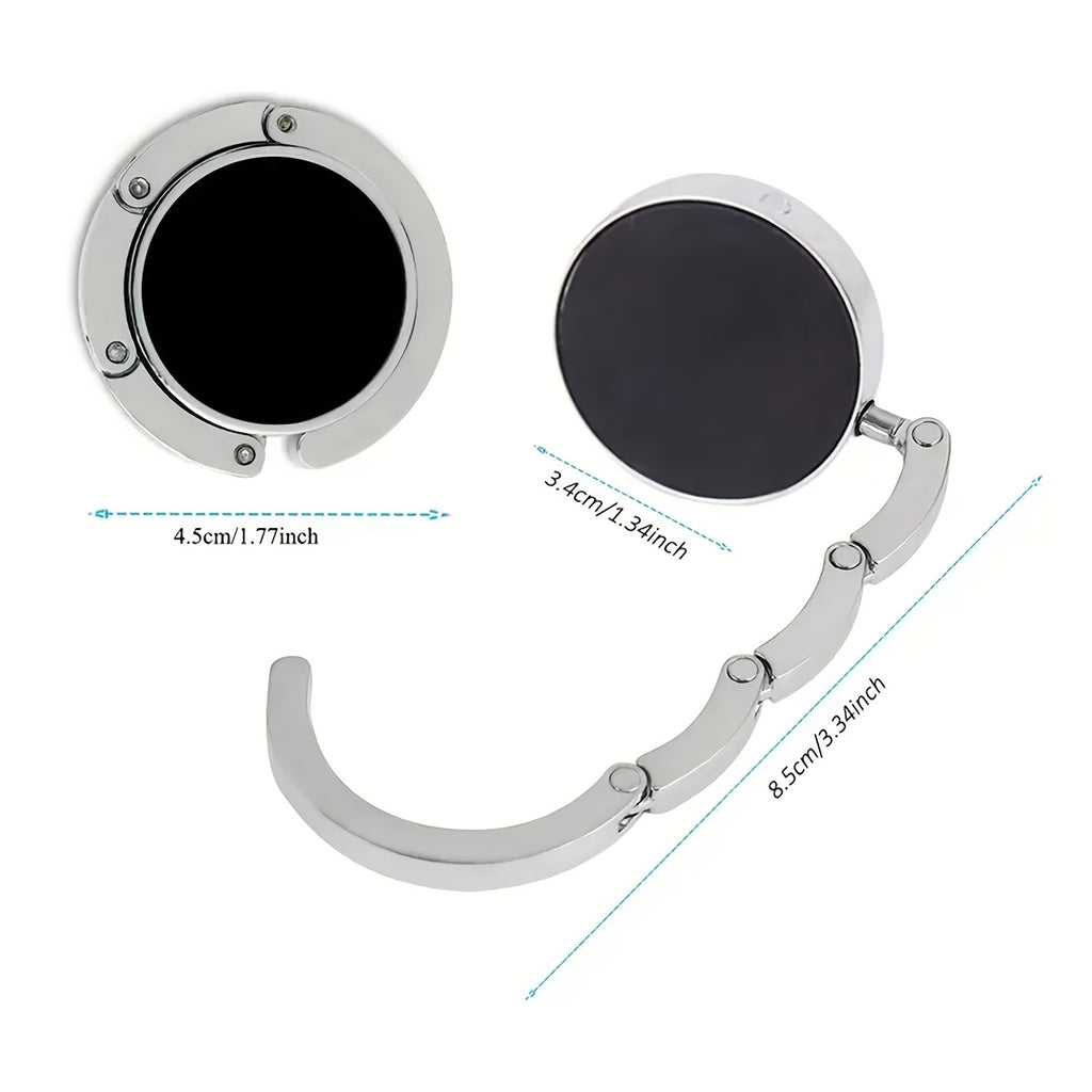 2d flat plane hanging hook table bag hook foldable handbag
