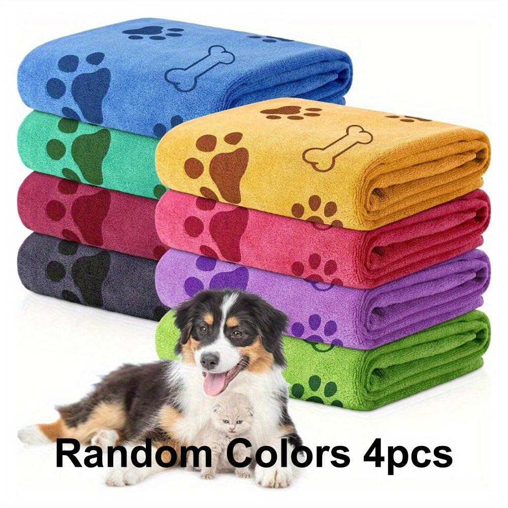 quick   towels 4 pack random colors quick dry soft