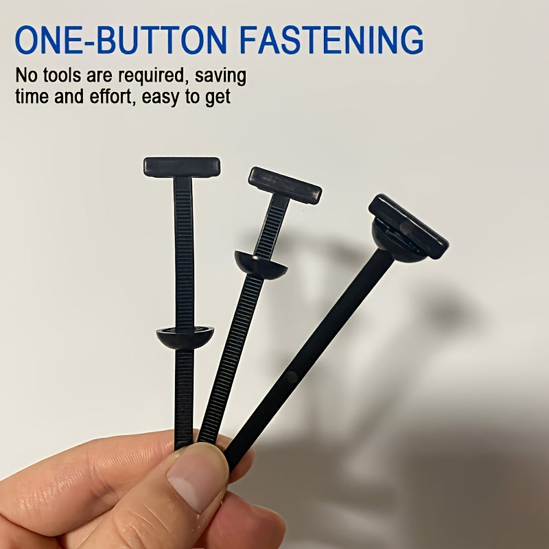 20 sets 110 sets durable self locking nylon cable ties black