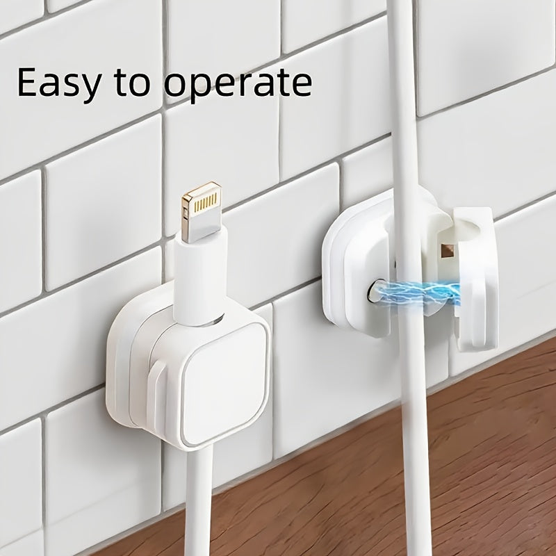 a set 8 cable harness organizers no drilling required cable