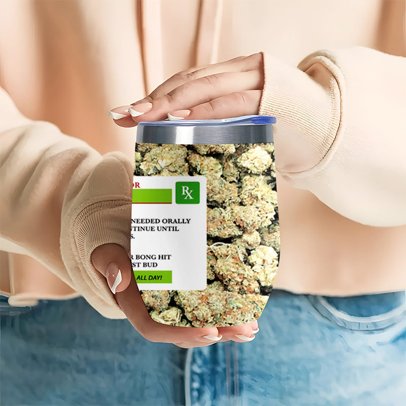 1 12oz themed prescription label   double wall vacuum