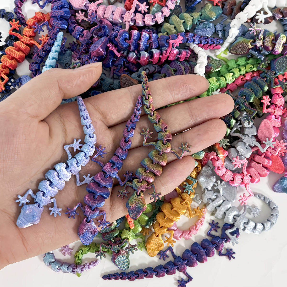 60pcs 3d printed random gradient decorative   3d