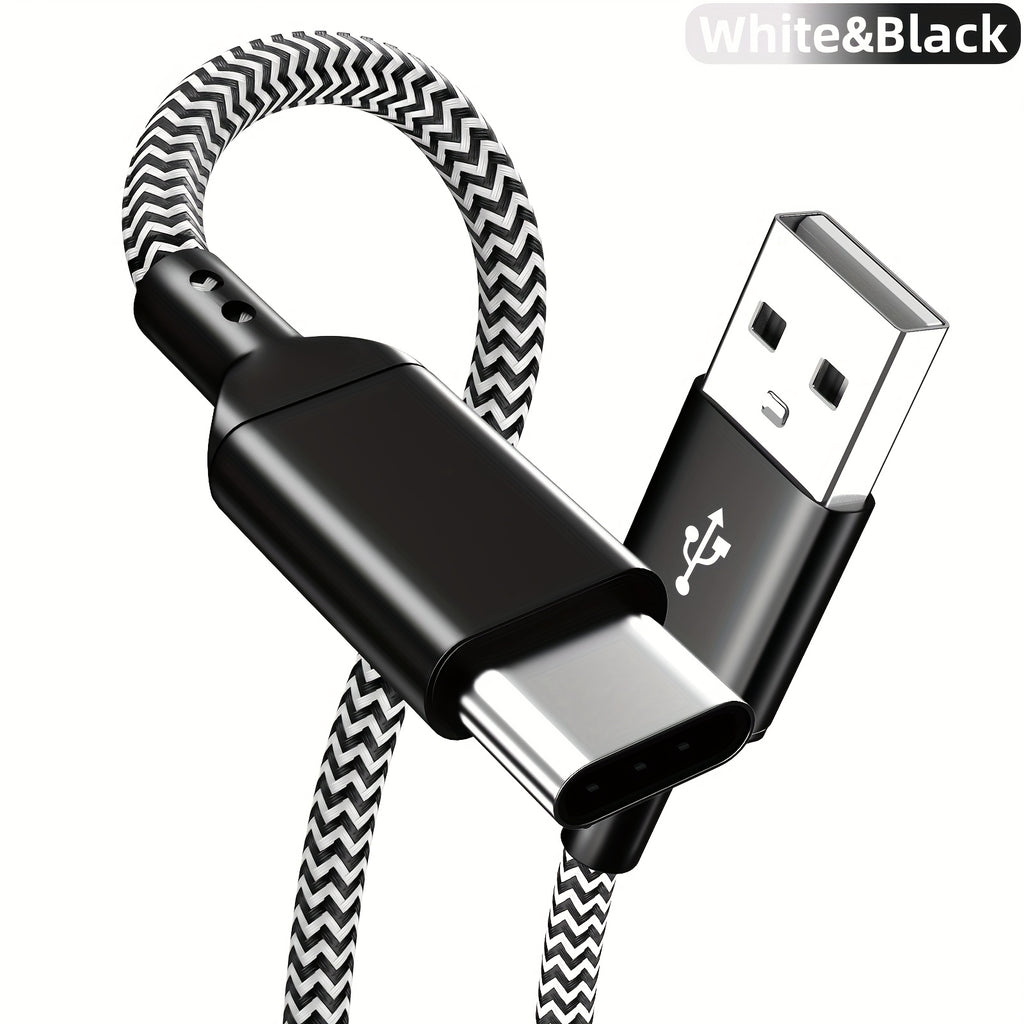 type c charger fast charging usb type c cable braided super
