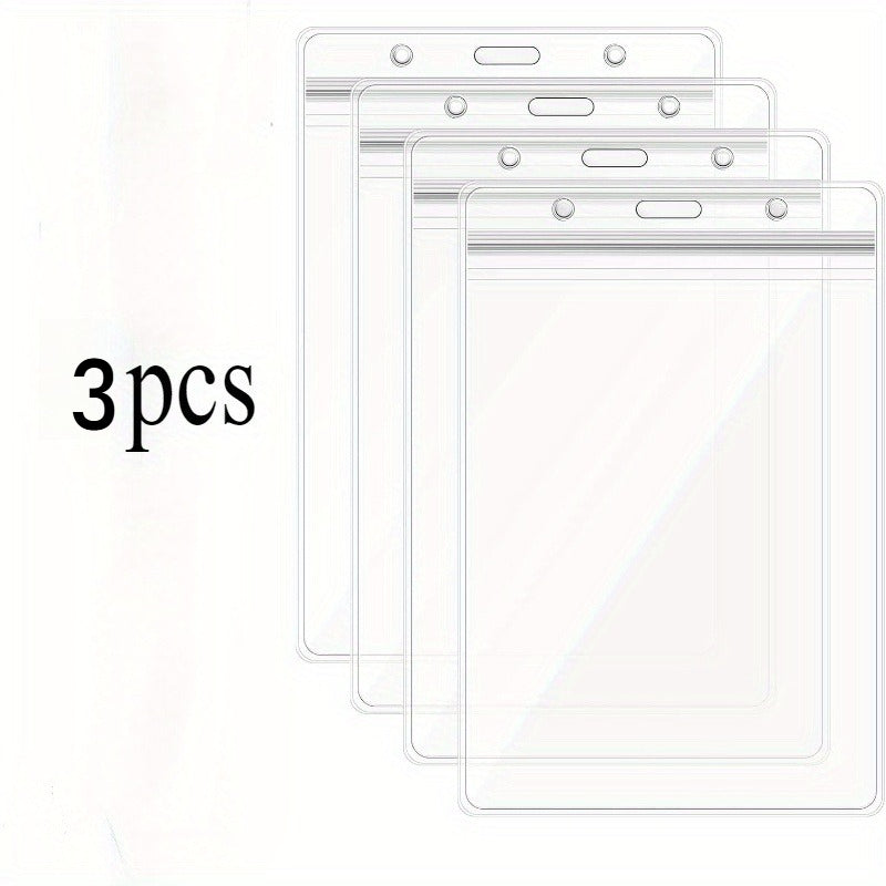 3pcs pack waterproof passport holder anti lost passport