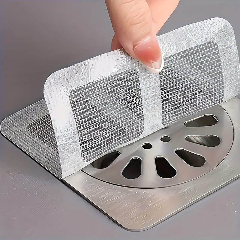 18 pack bathroom hair filter net toilet drain filter kitchen
