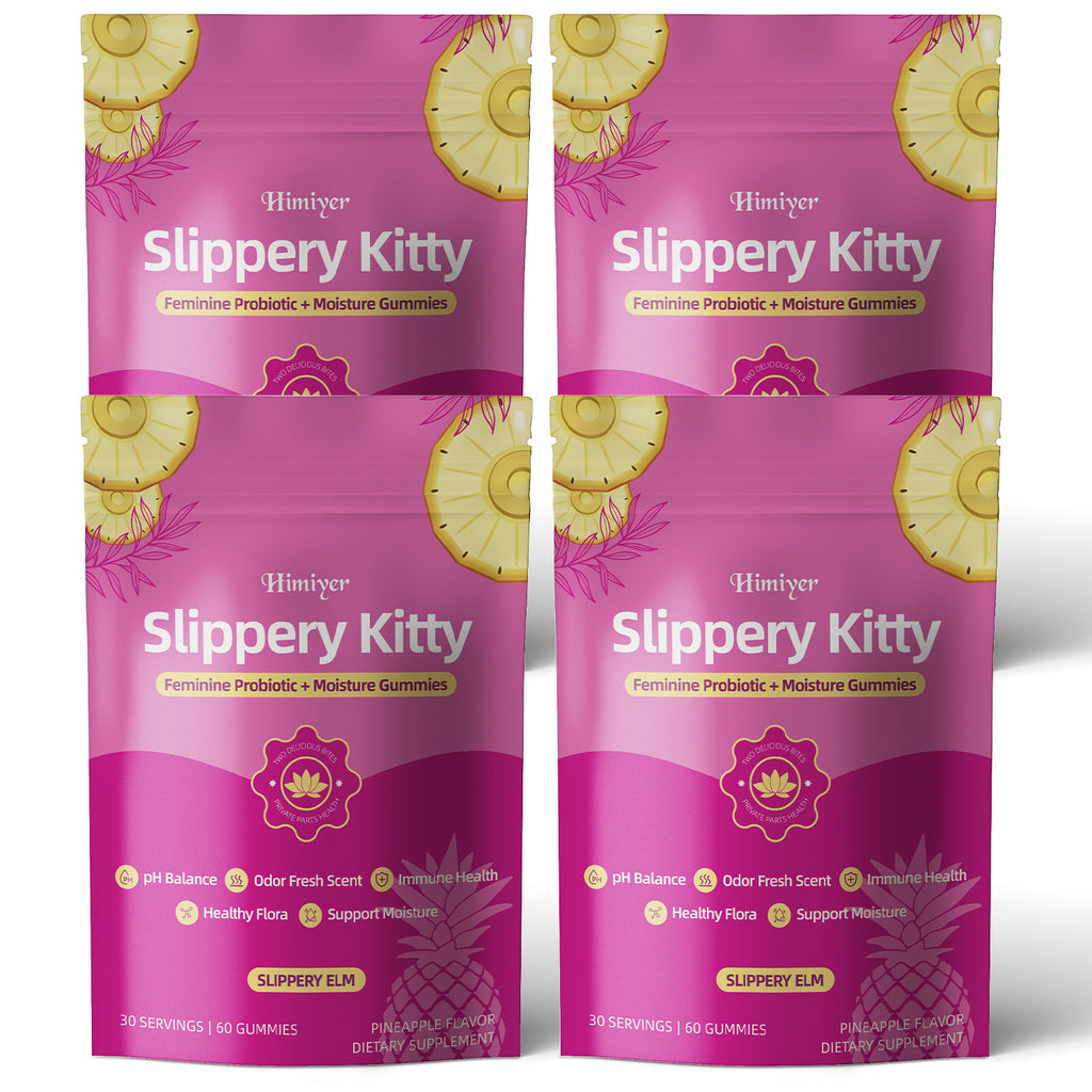 2026 new womens probiotic gummies slippery elm ph balance